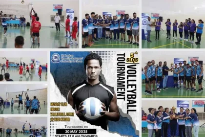 SLQS Oman Volleyball Tournament 2025 event highlights and team celebration