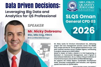 Data Driven Decisions for Quantity Surveyors SLQS Oman CPD 2026 by Nicky Dobreanu