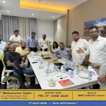 SLQS Oman officials and members planning the 5th Mid-Summer Night 2026 event during the kick-off practice session