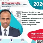 SLQS Oman General CPD 05 webinar on integrating sustainability into procurement process from a Quantity Surveying perspective by Mr Thushara Indika