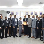 SLQS Oman Steering Committee meeting His Excellency W.A.K.S De Alwis Ambassador of Sri Lanka to Oman