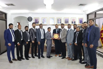 SLQS Oman Steering Committee meeting His Excellency W.A.K.S De Alwis Ambassador of Sri Lanka to Oman