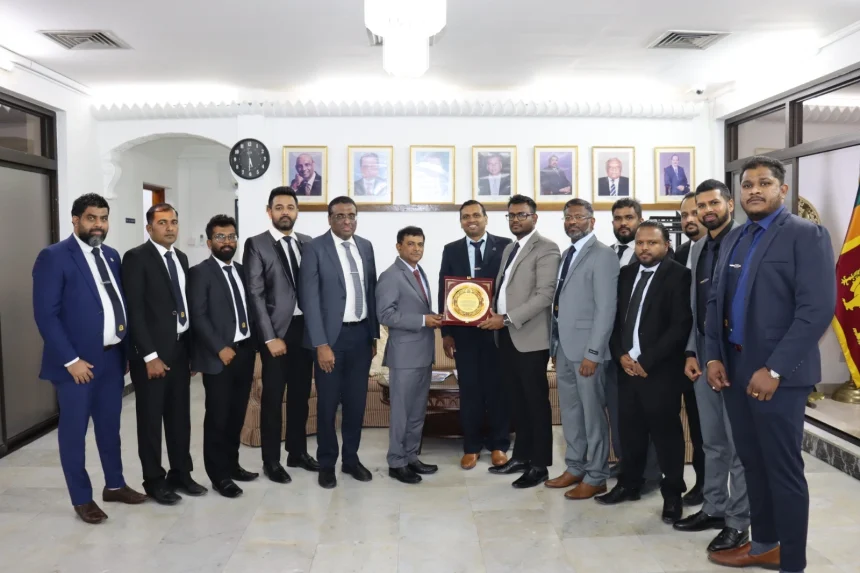 SLQS Oman Steering Committee meeting His Excellency W.A.K.S De Alwis Ambassador of Sri Lanka to Oman